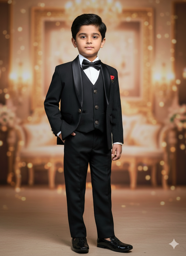 Little Black Tie Formal Suit