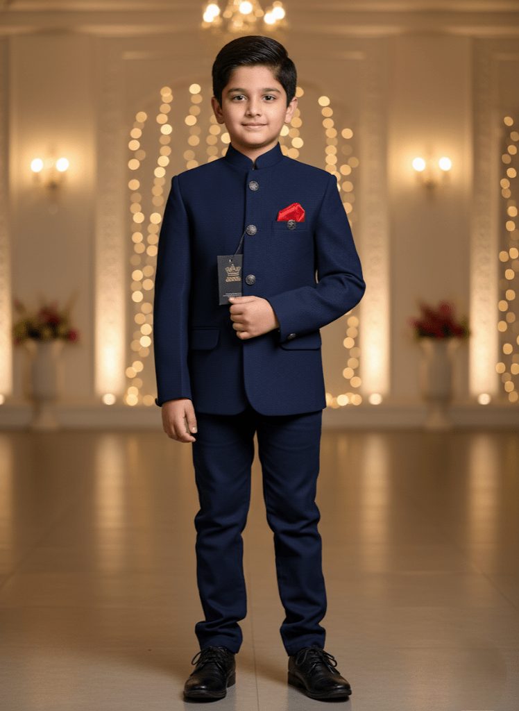 Royal Navy Bandhgala Jodhpuri Suit