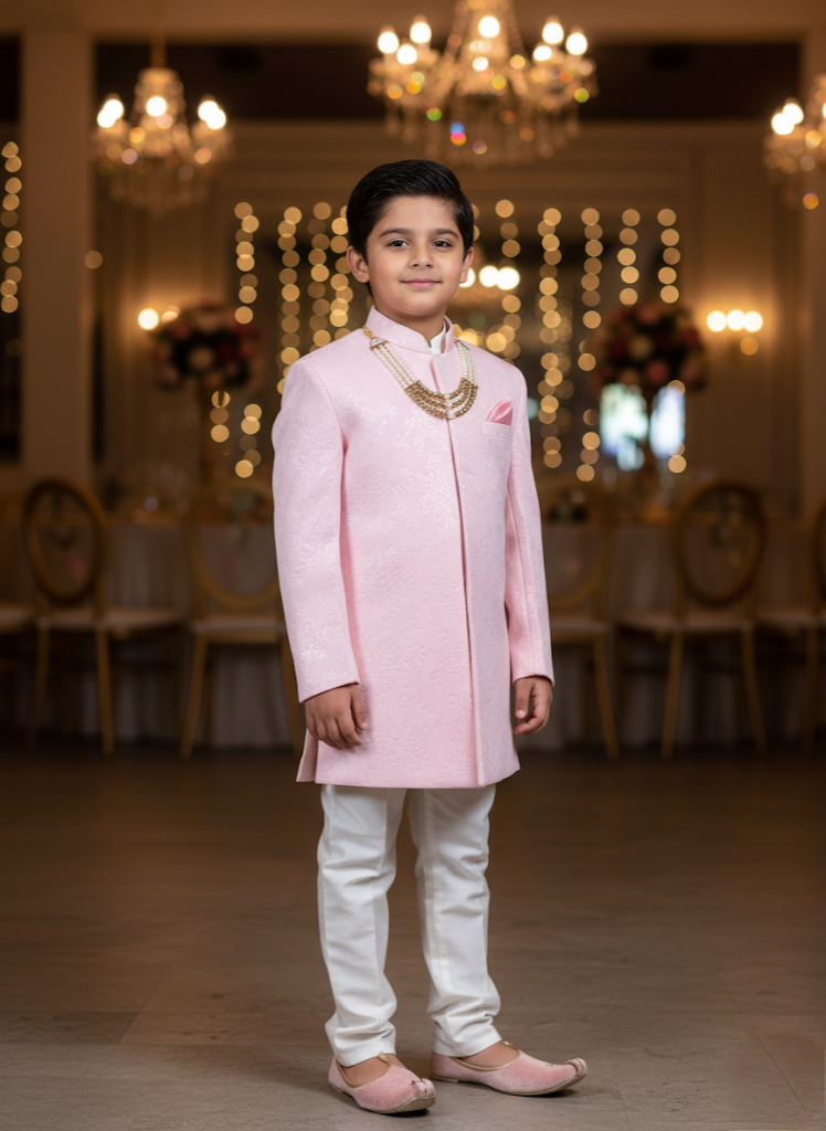 Rosewater Royalty Jacket Kurta Set