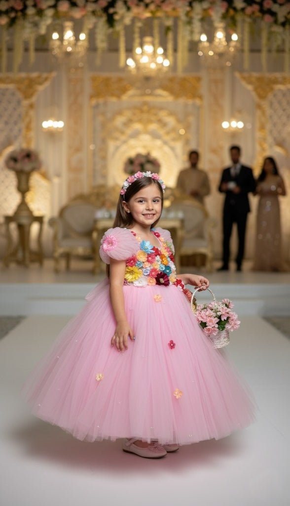 The Rose Garden Tulle Ballerina Gown