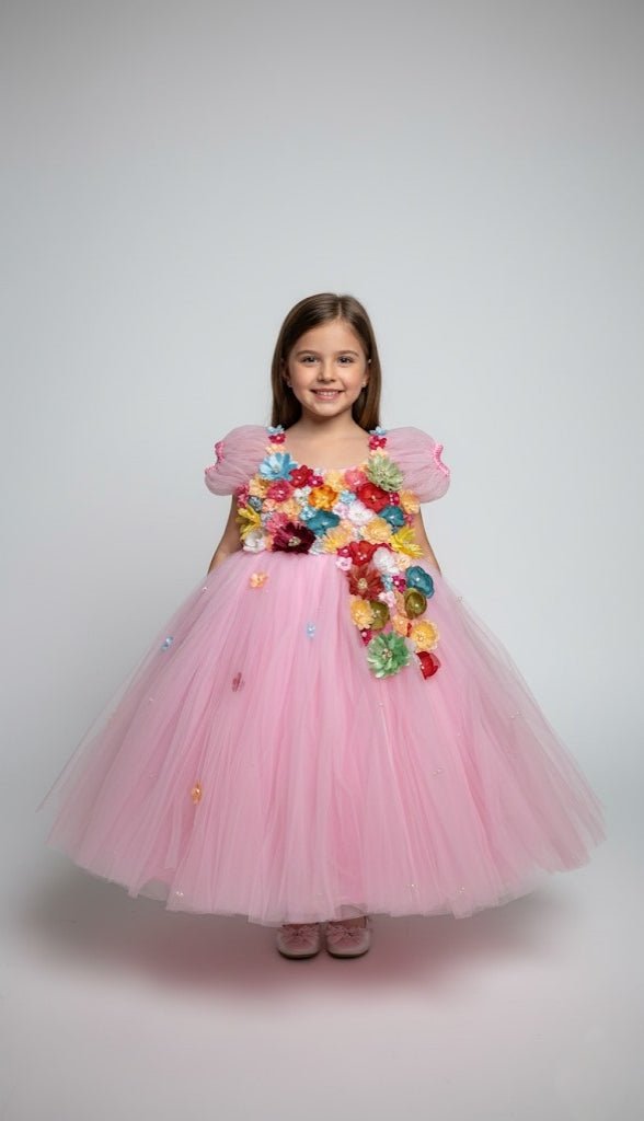 The Rose Garden Tulle Ballerina Gown
