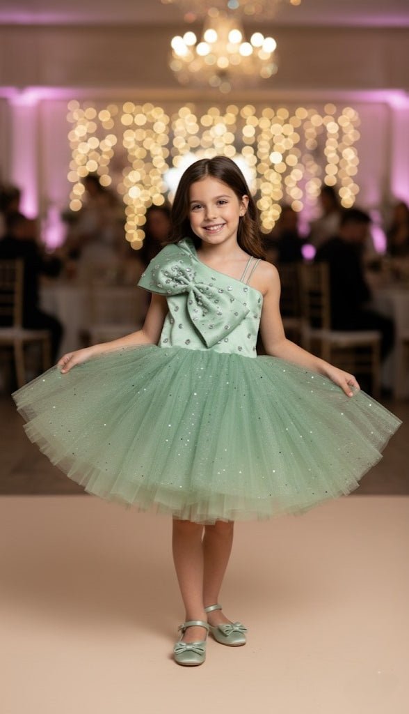 The Enchanted Mint Sparkle Dress