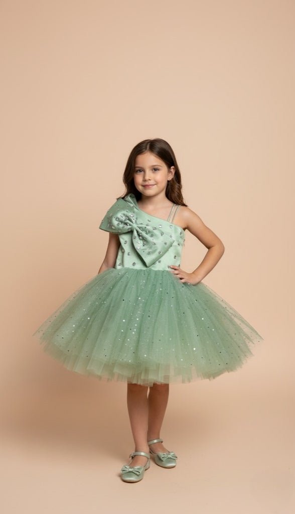 The Enchanted Mint Sparkle Dress