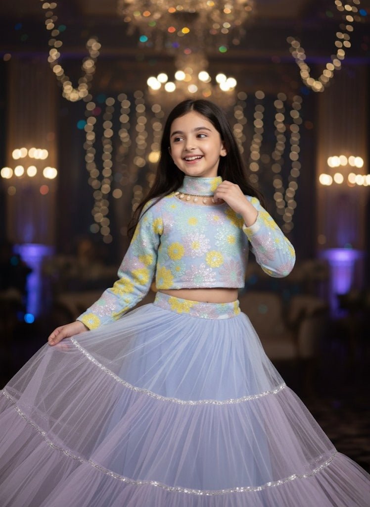 The Pastel Blossom Lehenga Set