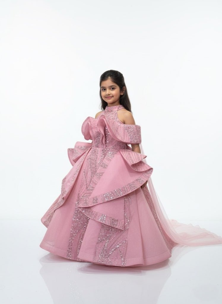 Royal Blossom Ball Gown