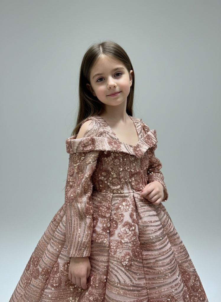 The Solstice Sunflower Tulle Gown
