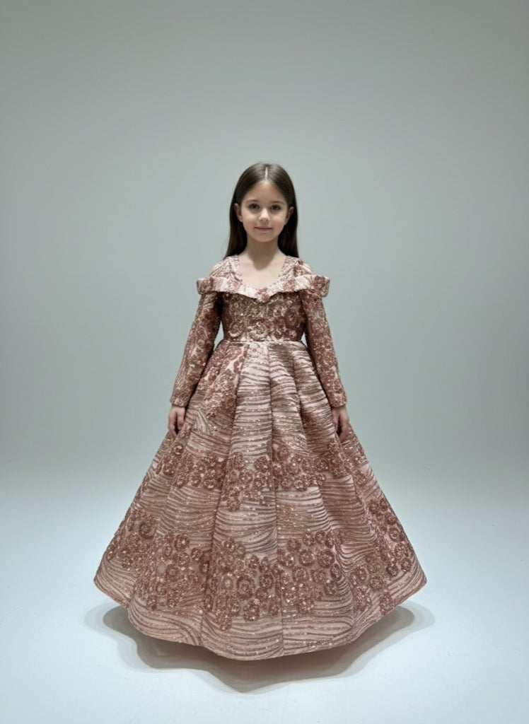 The Solstice Sunflower Tulle Gown