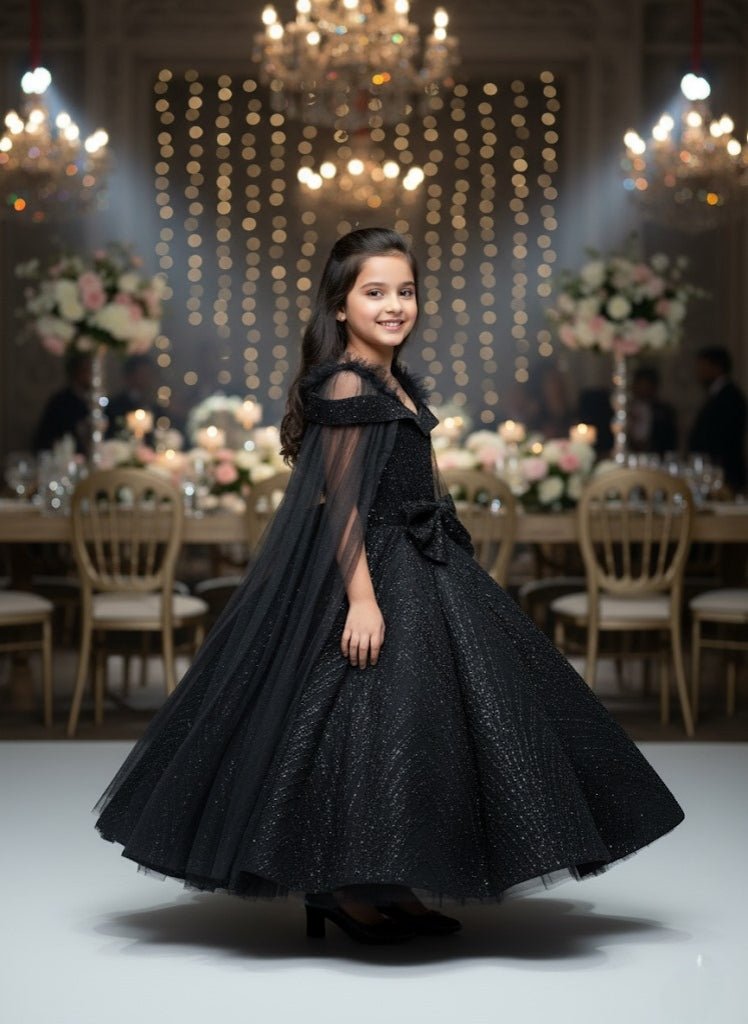 The Midnight Glimmer Gown