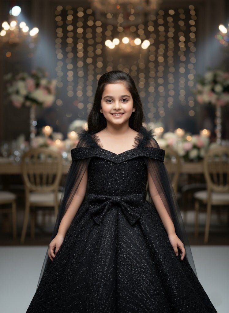 The Midnight Stardust Empress Gown