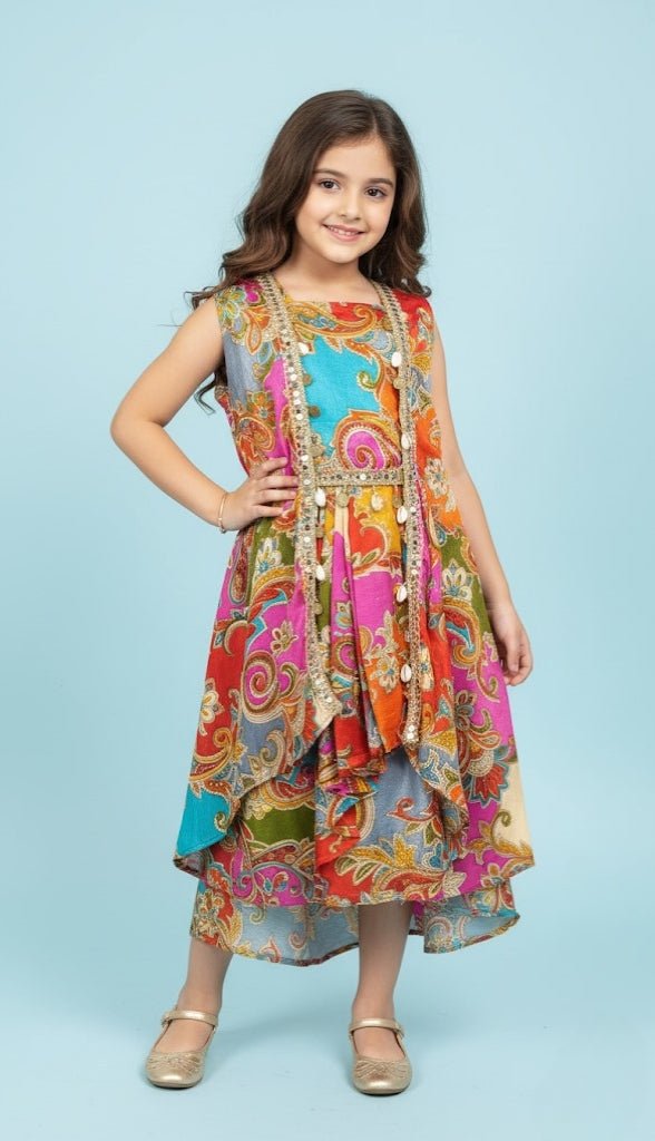 The Paisley Rhapsody Fiesta Dress