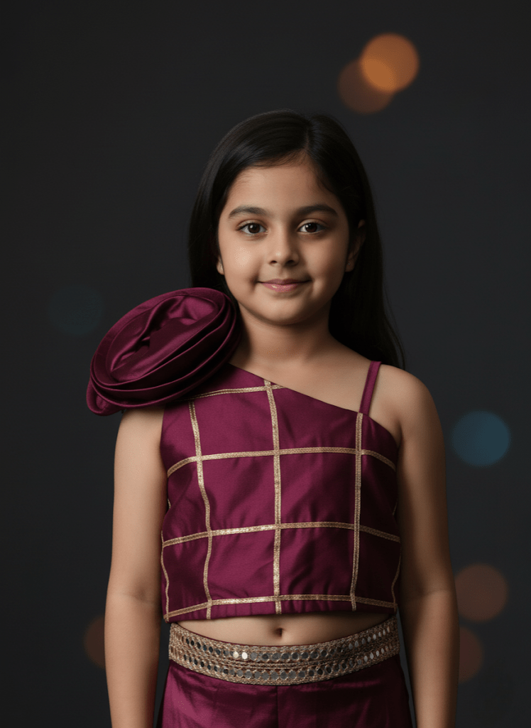 The Majestic Amaranth Palazzo Set