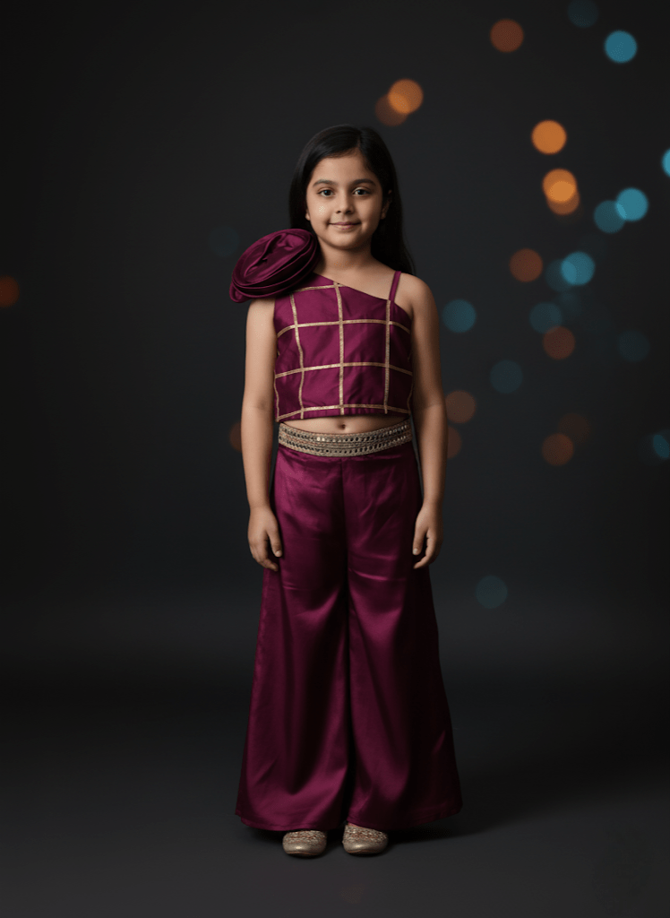 The Majestic Amaranth Palazzo Set