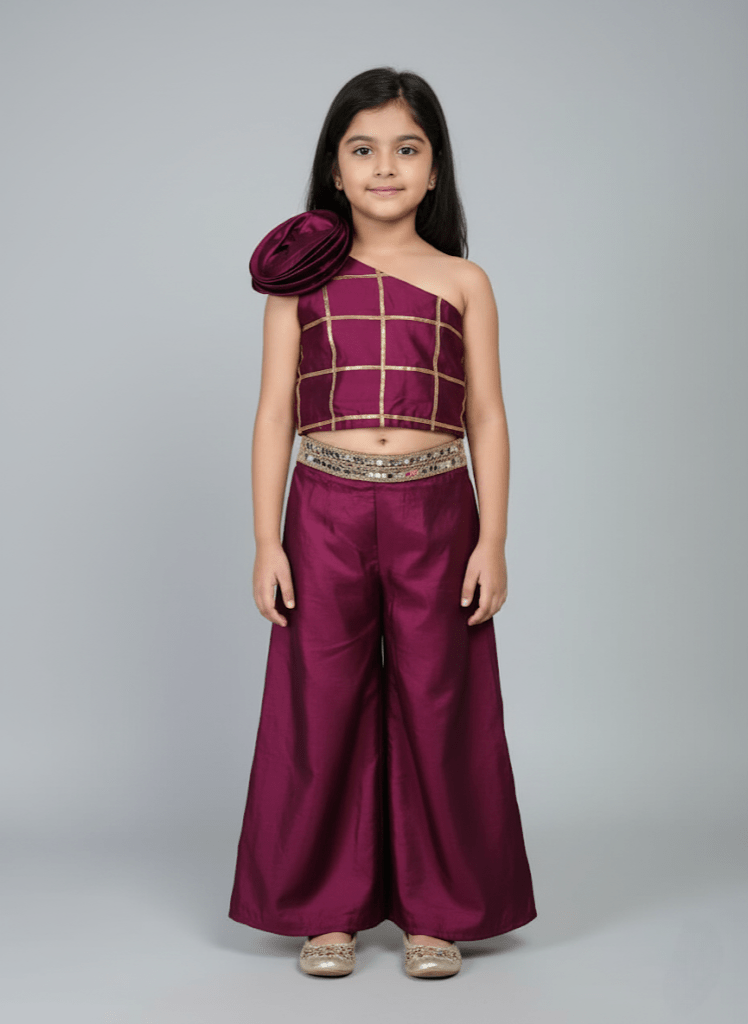 The Majestic Amaranth Palazzo Set