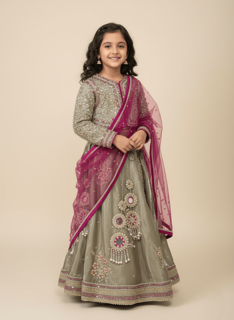 The Celestial Blue Princess Frock