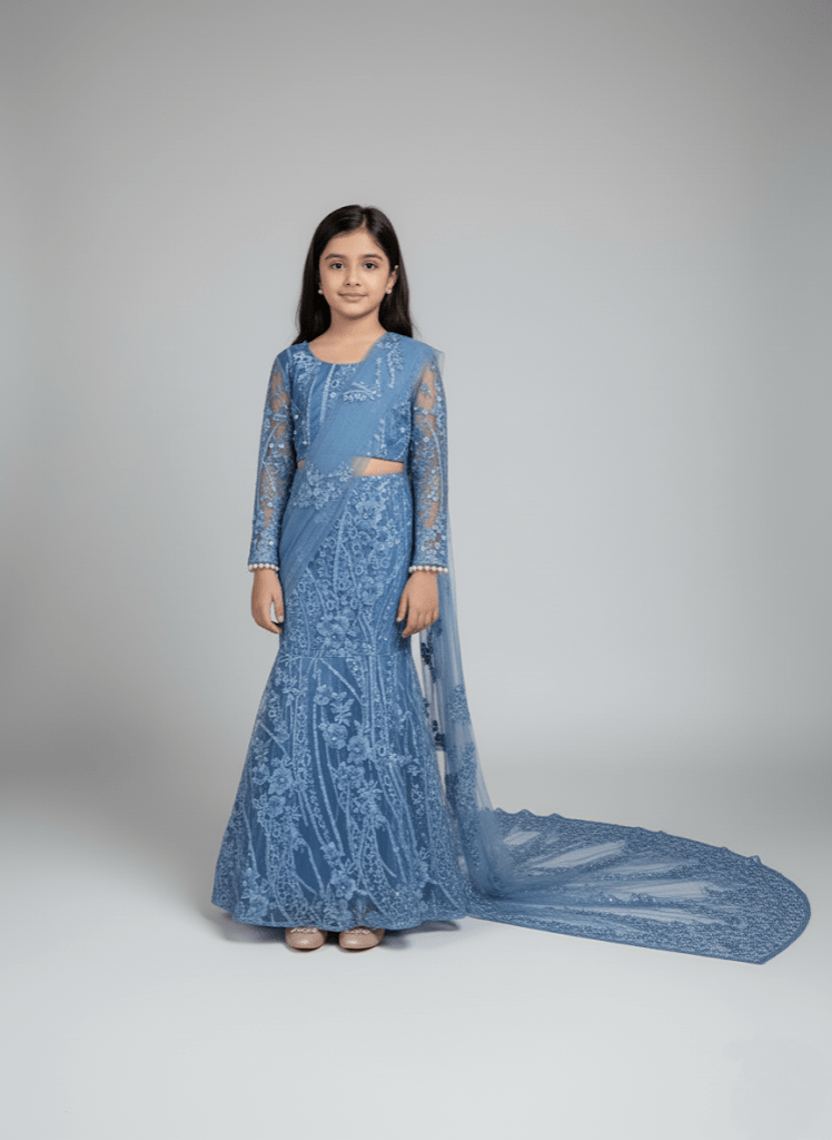 The Amaranth Gingham Glitz Set