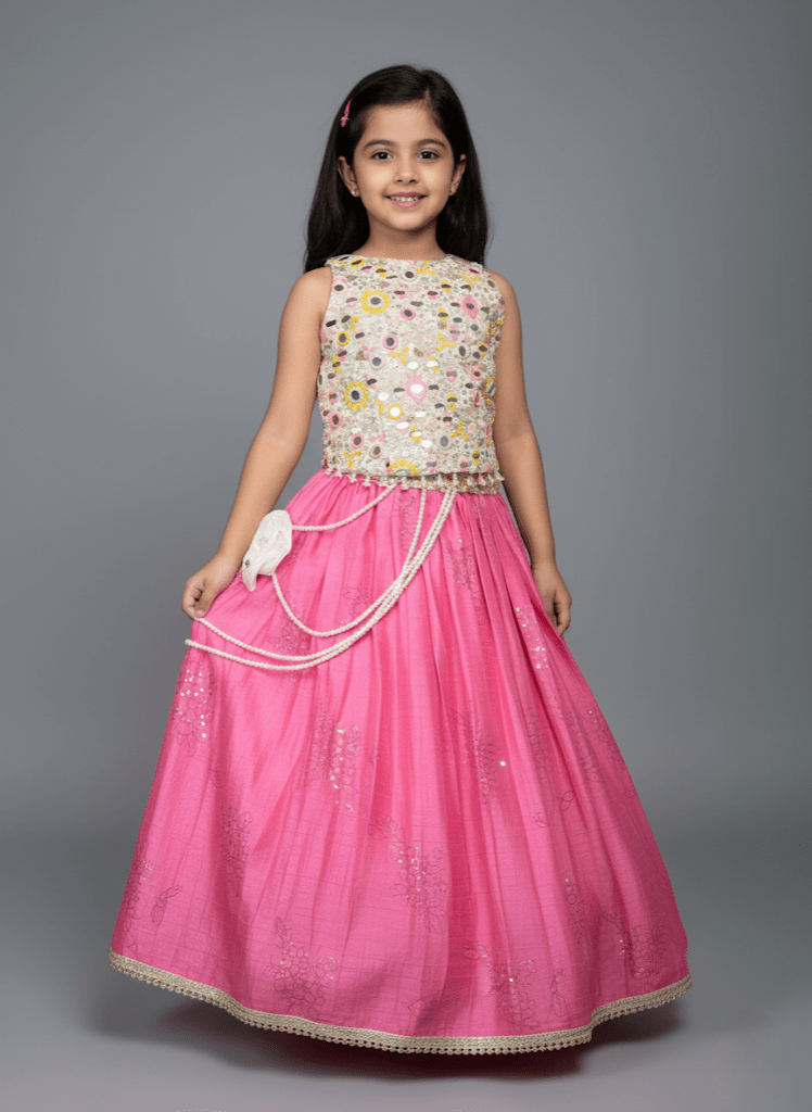 The Regal Sapphire Velvet Lehenga
