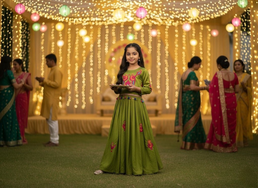The Rose Petal Ruffle Lehengaaa