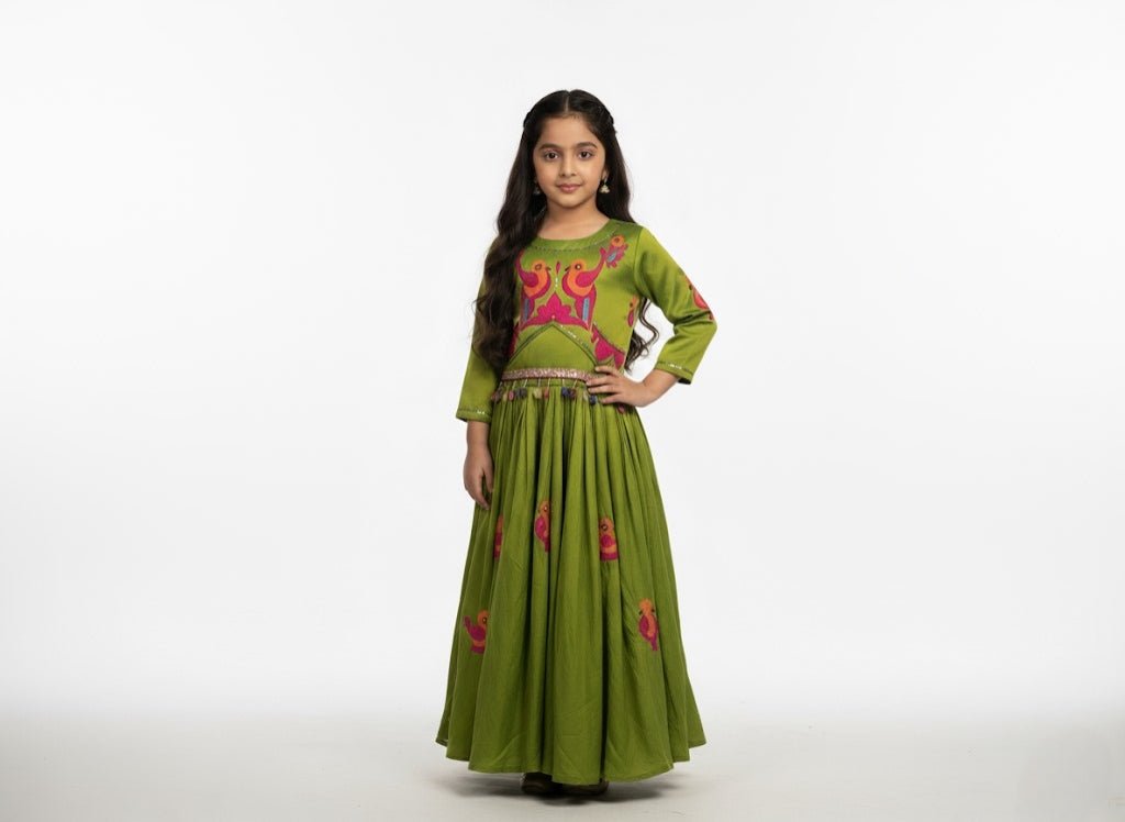 The Rose Petal Ruffle Lehengaaa
