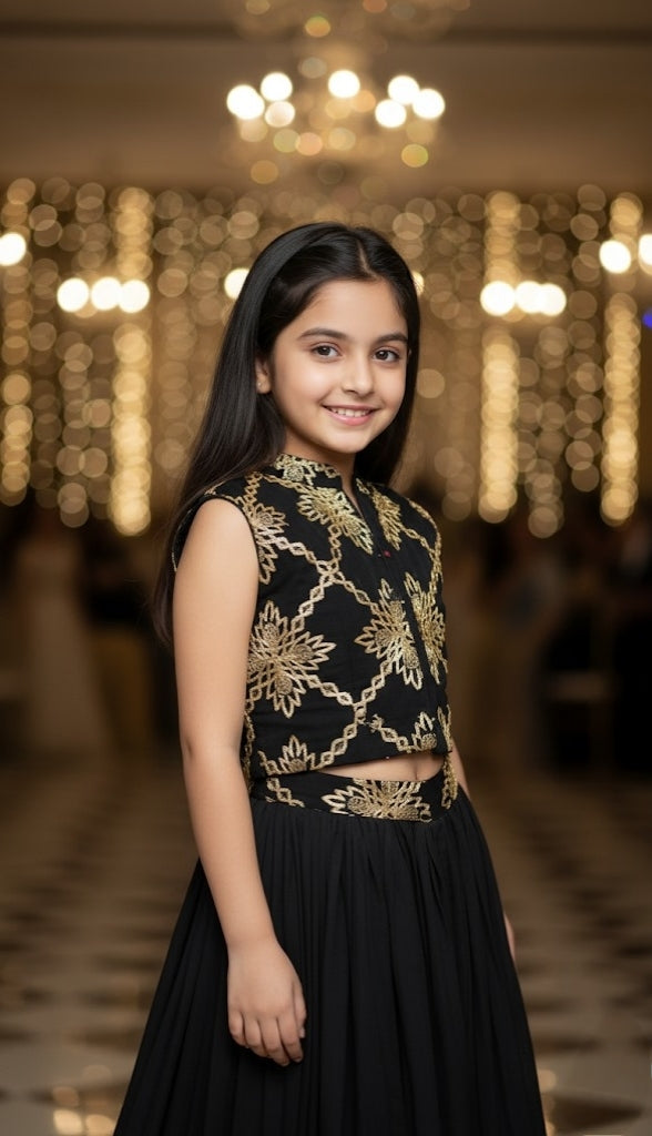 The Midnight Brocade Royale Set