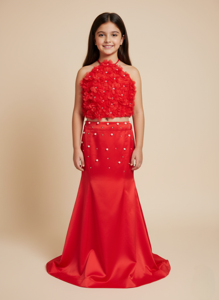 The Scarlet Princess Gown