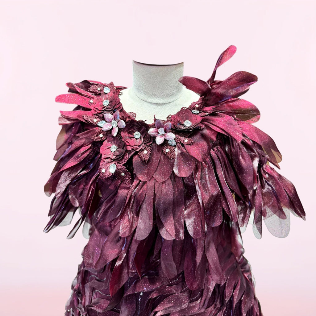 Ruby Blossom Gown