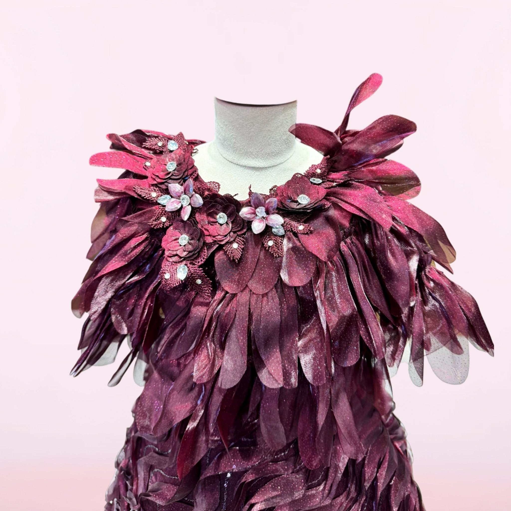 Ruby Blossom Gown
