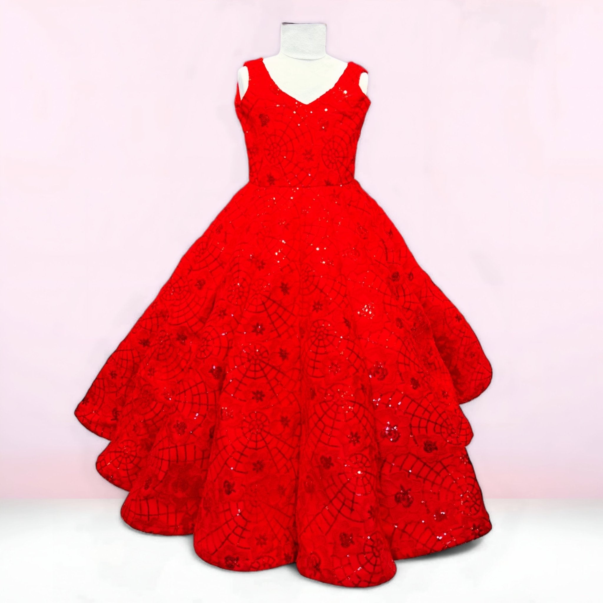 Royal Scarlet Gown