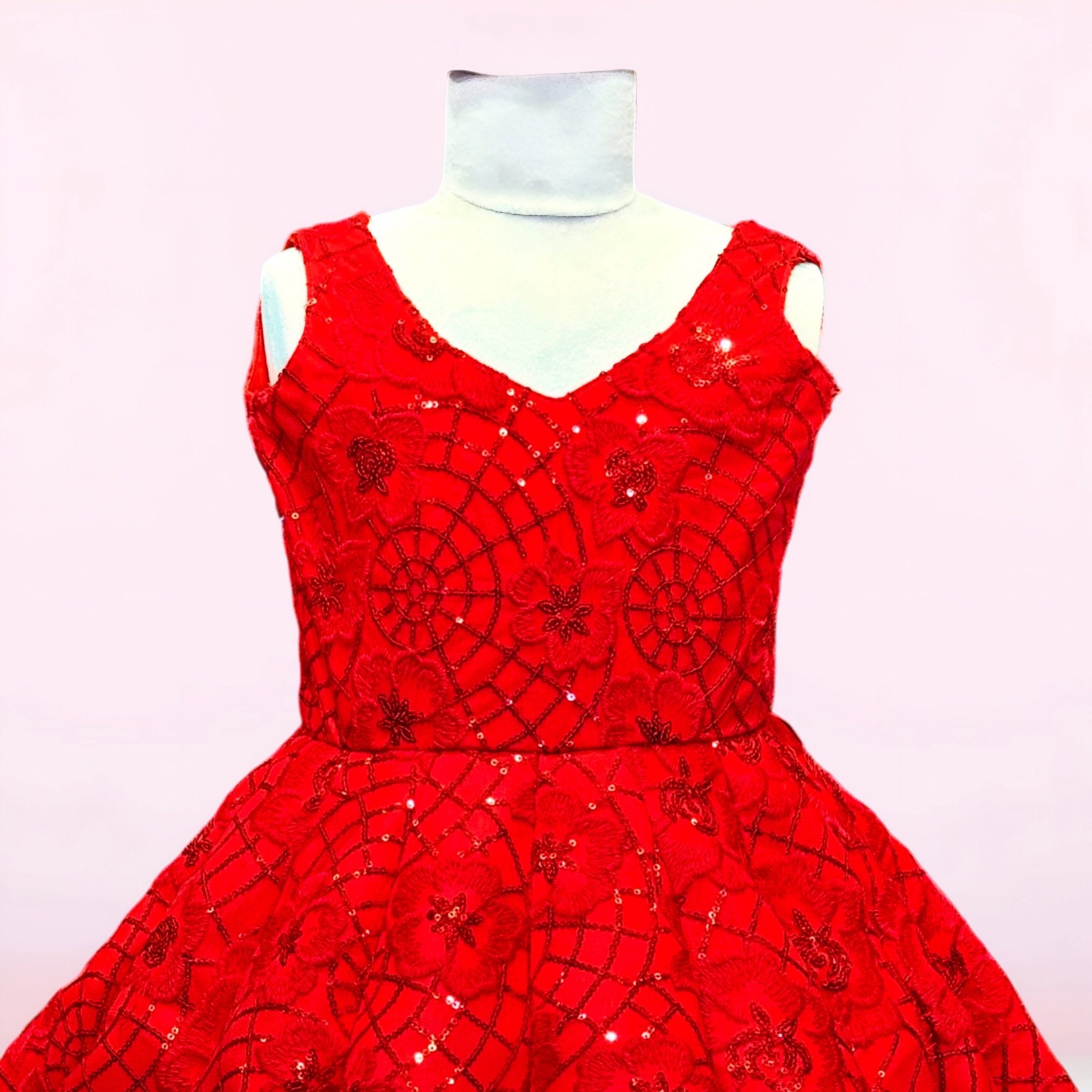 Royal Scarlet Gown