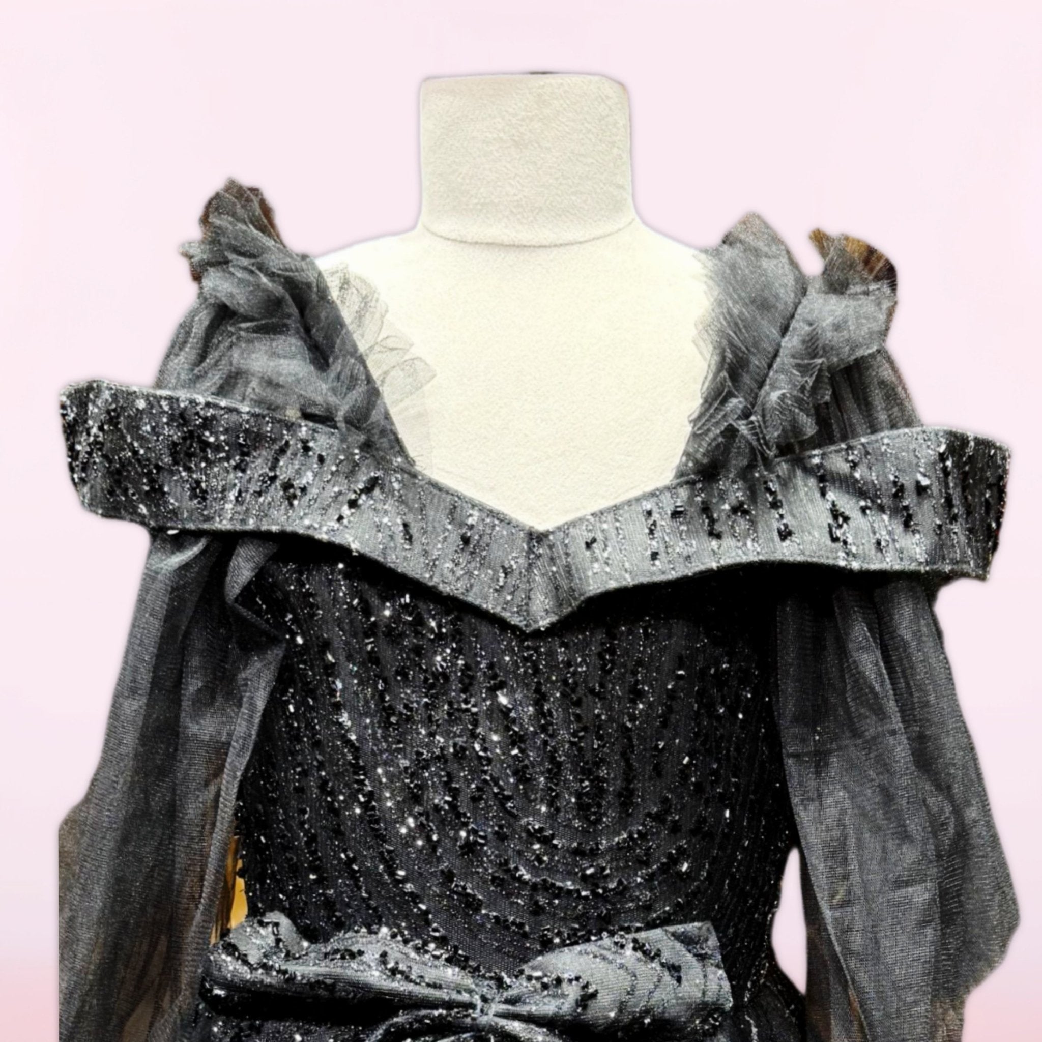 The Midnight Glimmer Gown
